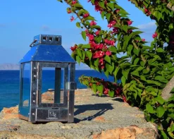 Micro Lanterne, Galvanized, 12,5x25x12,5 cm