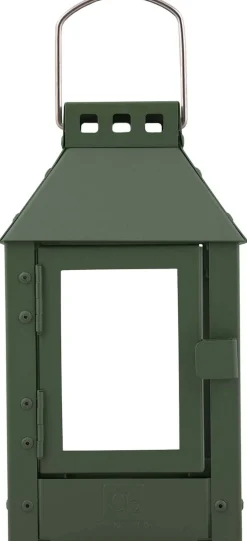 Micro Lanterne, Olive, 12,5x25x12,5 cm