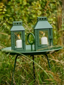 Micro Lanterne, Olive, 12,5x25x12,5 cm