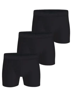 Microfiber 3-pak Boxershorts, Black, L