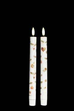 Mie Calendar 2-pak LED Kronelys