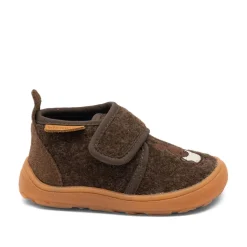 Miffy Barefoot Basic Hjemmesko, Dark Brown, 23