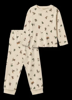 Milan Nattøj, Offwhite Winterland, 122 cm