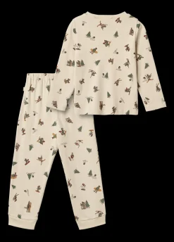 Milan Nattøj, Offwhite Winterland, 122 cm