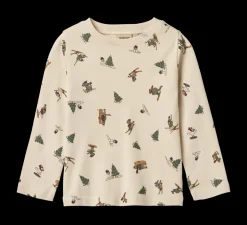 Milan Nattøj, Offwhite Winterland, 122 cm