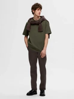 Miles Flex Bukser, Chocolate Torte, W33/L34