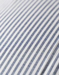 Mille Sengelinned, Mørkeblå Striber, 140x220 cm