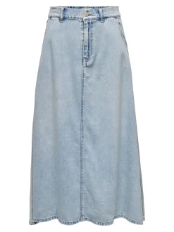 Mindy Denimnederdel, Light Blue Denim, XS