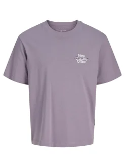 Mineral Photo Back T-shirt, Purple Ash, 152 cm