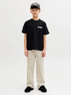 Mineral Photo Back T-shirt, Black, 152 cm