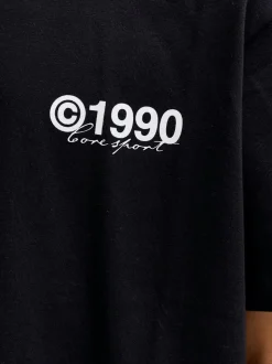 Mineral Photo Back T-shirt, Black, 152 cm