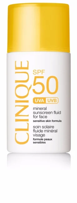 Mineral Sunscreen Fluid Ansigtssolcreme, SPF 50, 30 ml