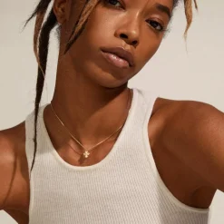 Mini Dagmar Halskæde, Guld, 38+9 cm