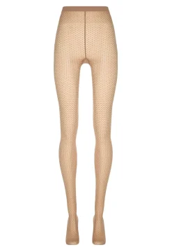 Mini Dot Tights, Fairly Light/Black, M