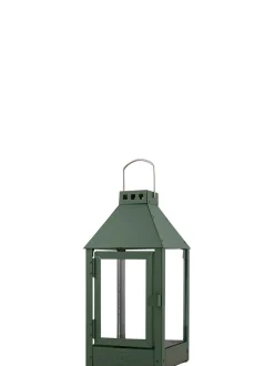 Mini Lanterne, Olivengrøn, 17x33,5x17 cm