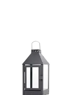 Mini Lanterne, Sort, 17x33,5x17 cm