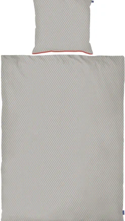 Mini Sengesæt, Light Blue/Tan, 140x200 cm