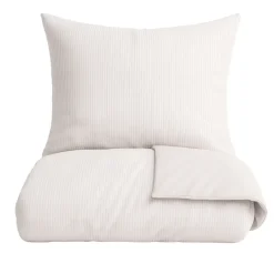 Mini Strib Sengelinned, Sand, 140x220 cm