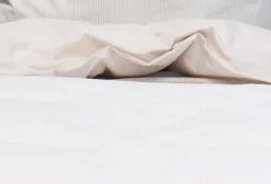 Mini Strib Sengelinned, Sand, 140x200 cm