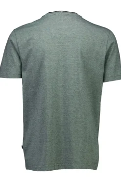 Mini Striped O-Neck T-shirt, Army, L