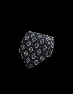 Mini Tile Flower Slips, Dark Navy