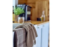 Minimal Viskestykke, Taupe, 50x70 cm