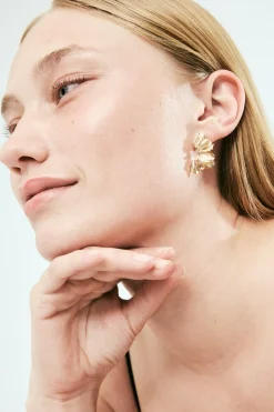 Mira Øreringe, Gold Plated