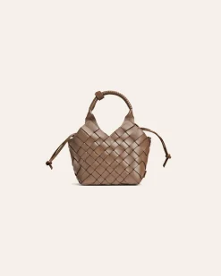 Misu Mini Crossbody Taske, Taupe