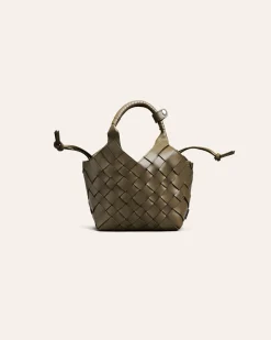 Misu Mini Crossbody Taske, Kombu Green