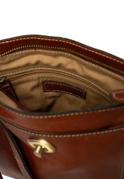 Moa Small Crossbody, Cognac