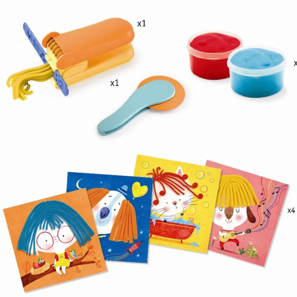 Modellervoks Leg, Krøller Eller Ej