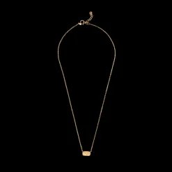 Mom Halskæde, 18C Gold Plated, 42+3 cm