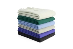 Mono Throw Plaid, Light Blue, 130x180 cm