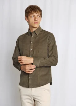 Monti Casual Modern Fit Skjorte, Green, XL