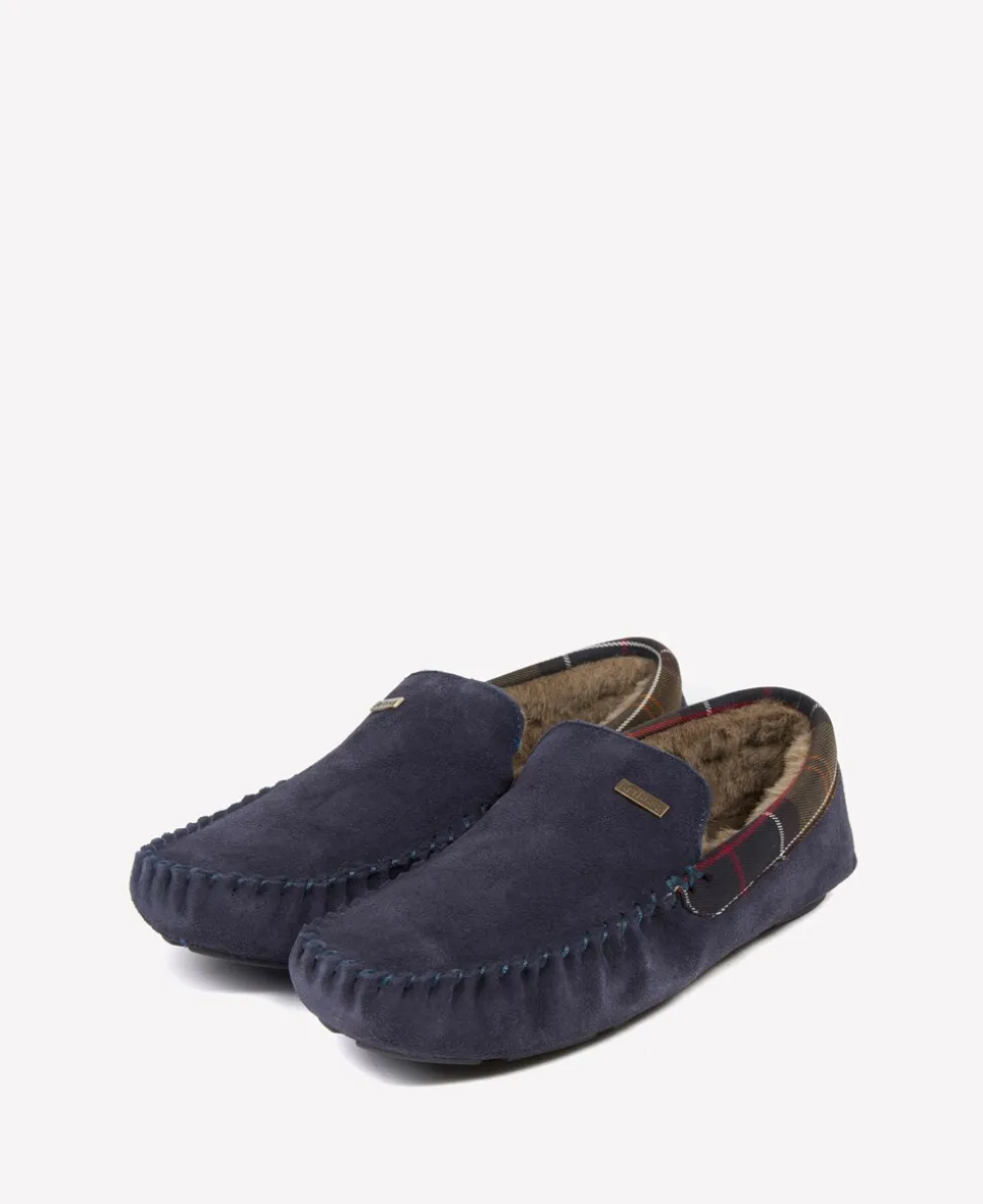 Monty Slippers, Navy, 41