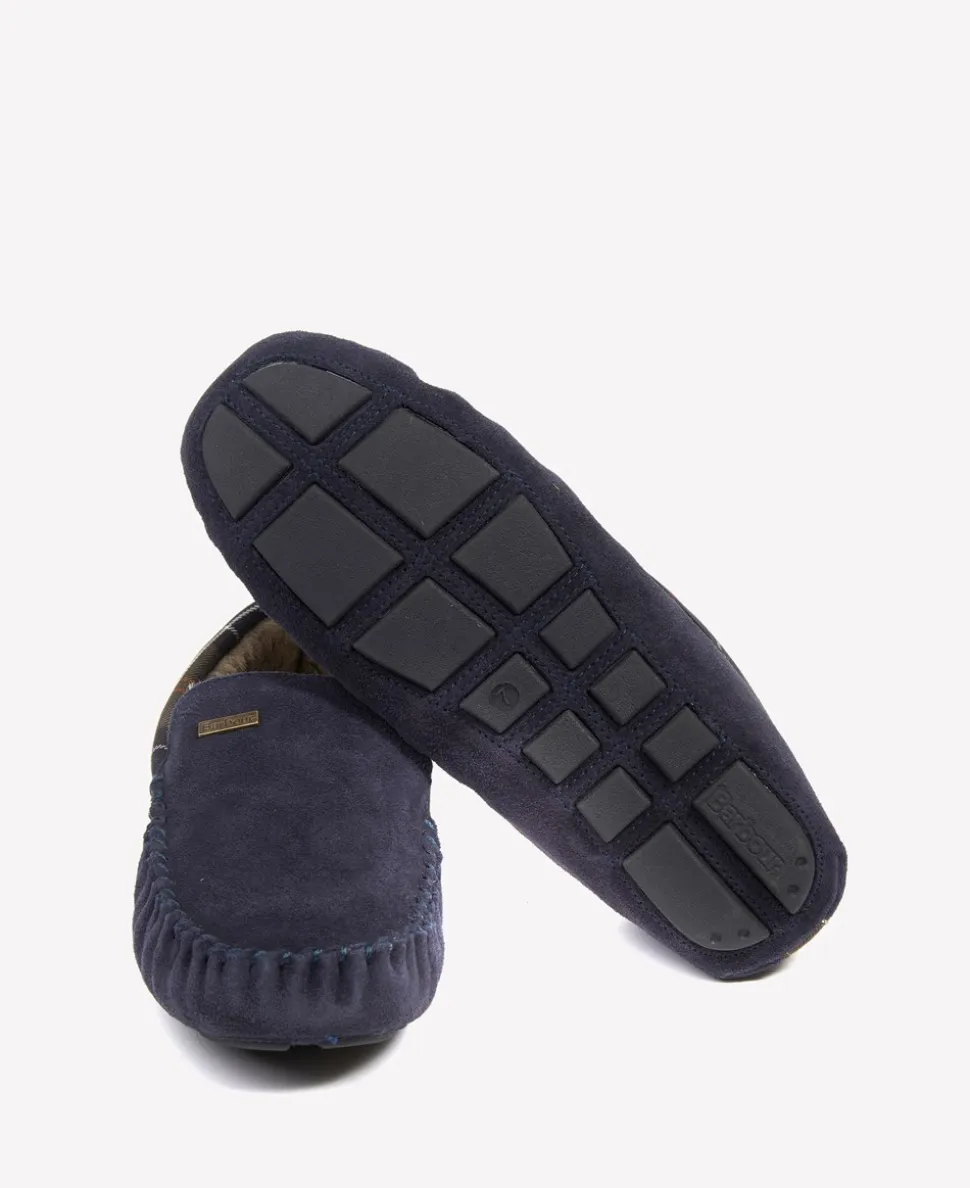 Monty Slippers, Navy, 41