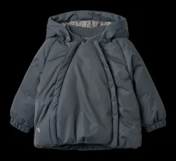 Morgen Puffer Jakke, Ink, 92 cm