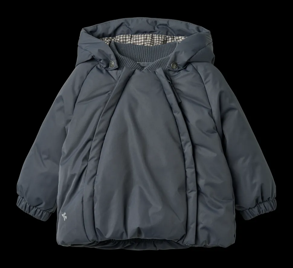 Morgen Puffer Jakke, Ink, 92 cm