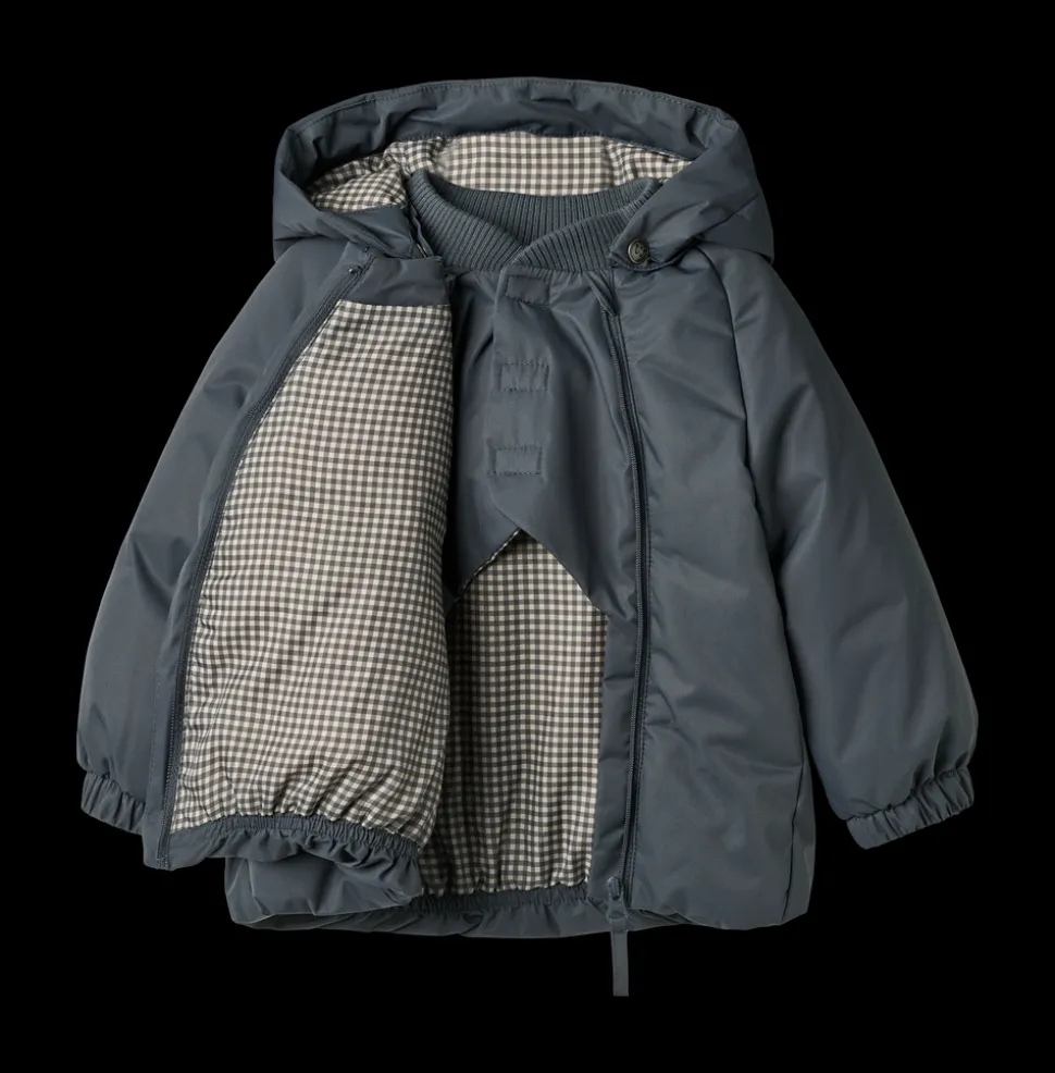 Morgen Puffer Jakke, Ink, 92 cm