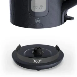 Morning Elkedel, Matte Black, 1,7 L