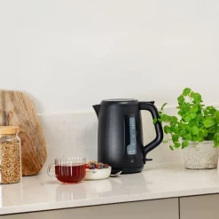 Morning Elkedel, Matte Black, 1,7 L