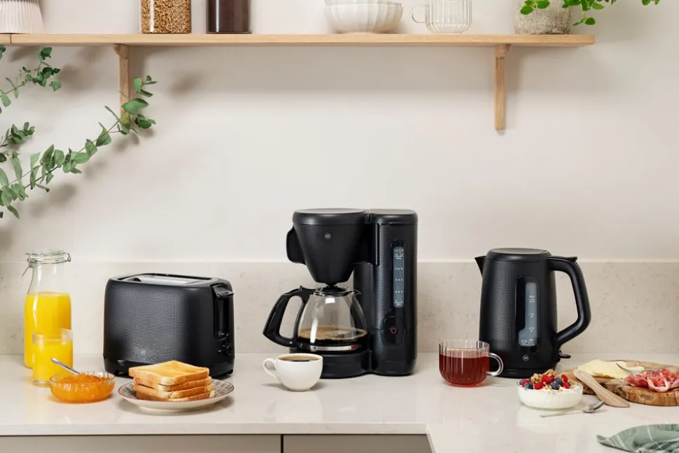 Morning Elkedel, Matte Black, 1,7 L