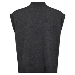 MyCC Knit Vest, Dark Grey, XS