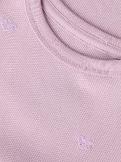 Nakal Slim T-shirt, Fragrant Lilac, 104 cm