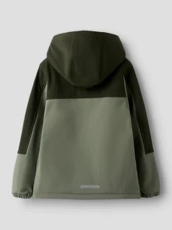 Nalfa Softshell Jakke, Dusty Olive, 128 cm