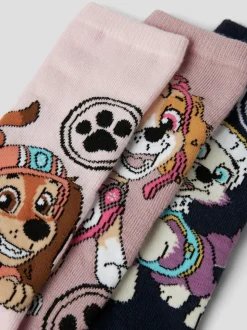 Nanine Paw Patrol 3-pak Strømper, Navy Blazer, 25-27