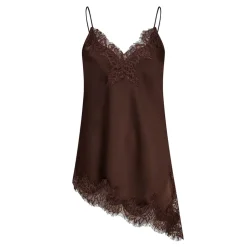 Naomi Asym Lingerie Top, Mocca, L