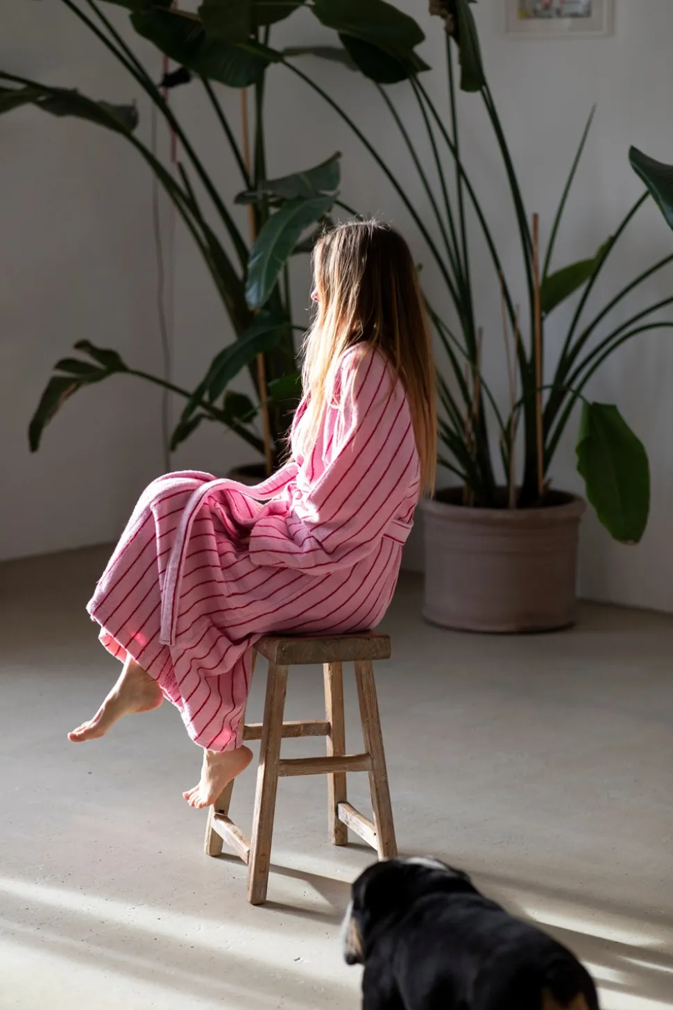 Naram Badekåbe, Baby Pink/Ski Patrol, L/XL