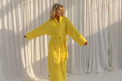 Naram Badekåbe, Pristine/Neon Yellow, S/M