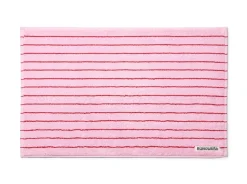 Naram Bademåtte, Baby Pink & Ski Patrol Red , 50x80 cm